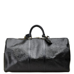 ルイ ヴィトン エピ キーポル55 ボストンバッグ トラベルバッグ M59052 ノワール ブラック レザー レディース LOUIS VUITTON 【中古】