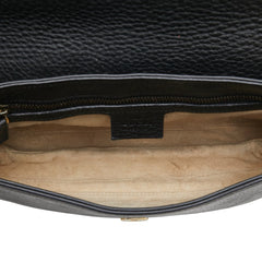 グッチ チェーン ワンショルダーバッグ 251820 ブラック レザー レディース GUCCI 【中古】