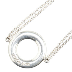 ティファニー サークル ブレスレット ダブルチェーン SV925 シルバー レディース TIFFANY&Co. 【中古】