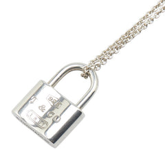 ティファニー 1837 ロックチャーム ネックレス SV925 シルバー レディース TIFFANY&Co. 【中古】
