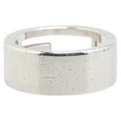 グッチ ブランデッドG リング 指輪 #14 SV925 シルバー レディース GUCCI 【中古】