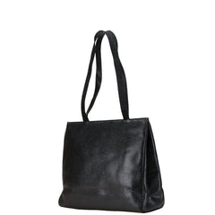 サルヴァトーレフェラガモ ヴァラ トートバッグ ショルダーバッグ BK-21 2530 ブラック レザー レディース Salvatore Ferragamo 【中古】