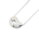 タサキ ネックレス シルバー イエロー Pt850 プラチナ レディース TASAKI 【中古】