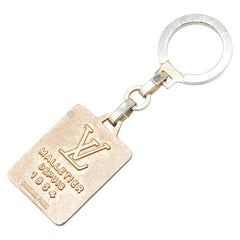 ルイ ヴィトン ヴィンテージ MALLETIER DEPUIS 1854 ロゴプレート キーホルダー T14230 ゴールド メッキ レディース LOUIS VUITTON 【中古】