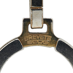 ルイ ヴィトン ヴィンテージ MALLETIER DEPUIS 1854 ロゴプレート キーホルダー T14230 ゴールド メッキ レディース LOUIS VUITTON 【中古】