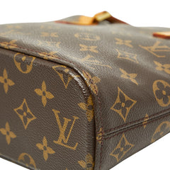 ルイ ヴィトン モノグラム ヴァヴァンPM ハンドバッグ M51172 ブラウン PVC レザー レディース LOUIS VUITTON 【中古】