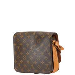 ルイ ヴィトン モノグラム カルトシエールMM 斜め掛け ショルダーバッグ M51253 ブラウン PVC レザー レディース LOUIS VUITTON 【中古】