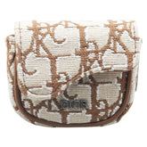 ディオール × カクタスジャック エアポッズケース ベージュ ブラウン キャンバス レディース Dior 【中古】