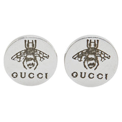 グッチ ビー 蜂 ラウンド カフス SV925 シルバー メンズ GUCCI 【中古】