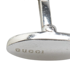 グッチ ビー 蜂 ラウンド カフス SV925 シルバー メンズ GUCCI 【中古】