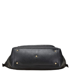 グッチ ダブルG ハンドバッグ ボストンバッグ 251813 ブラック レザー レディース GUCCI 【中古】