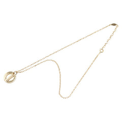 ディオール CDロゴ ネックレス ゴールド メッキ レディース Dior 【中古】