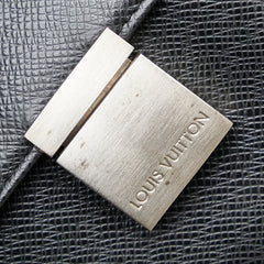 ルイ ヴィトン タイガ セレンガ クラッチバッグ セカンドバック M30782 アルドワーズ ブラック レザー レディース LOUIS VUITTON 【中古】