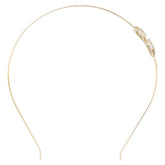 ヴァレンティノ Vロゴ カチューシャ ゴールド メッキ レディース VALENTINO 【中古】