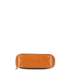 セリーヌ マカダム ハンドバッグ ショルダーバッグ 2WAY ブラウン PVC レザー レディース CELINE 【中古】