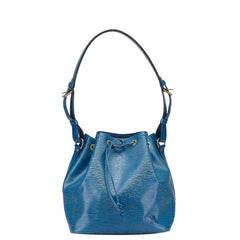 ルイ ヴィトン エピ プチノエ ワンショルダーバッグ ハンドバッグ M44105 トレドブルー レザー レディース LOUIS VUITTON 【中古】