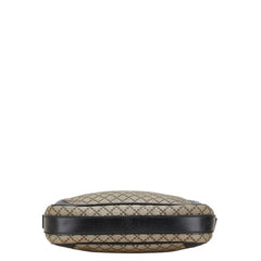 グッチ ディアマンテ ショルダーバッグ 268159 ベージュ ブラック PVC レザー レディース GUCCI 【中古】