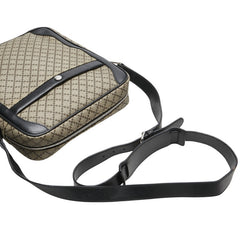 グッチ ディアマンテ ショルダーバッグ 268159 ベージュ ブラック PVC レザー レディース GUCCI 【中古】