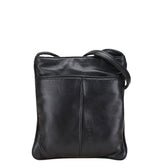 ロエベ ミニショルダーバッグ ポシェット ブラック レザー レディース LOEWE 【中古】