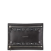 ジバンシー パンドラ スタッズ ビジュー クラッチバッグ ブラック シルバー レザー レディース Givenchy 【中古】