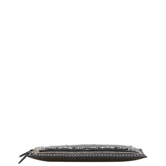 ジバンシー パンドラ スタッズ ビジュー クラッチバッグ ブラック シルバー レザー レディース Givenchy 【中古】
