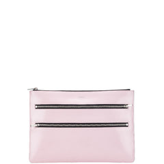 セリーヌ クラッチバッグ ピンク レザー レディース CELINE 【中古】