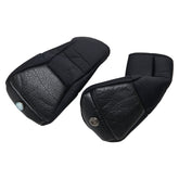 エルメス セリエ 1番 3番 ゴルフクラブヘッドカバー 2点セット ブラック ポリウレタン ポリエステル レザー メンズ HERMES 【中古】