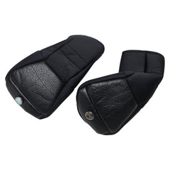 エルメス セリエ 1番 3番 ゴルフクラブヘッドカバー 2点セット ブラック ポリウレタン ポリエステル レザー メンズ HERMES 【中古】