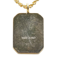 ヴァレンティノ Vロゴ ネックレス ゴールド メッキ レディース VALENTINO 【中古】