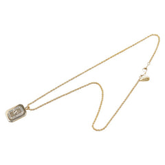 ヴァレンティノ Vロゴ ネックレス ゴールド メッキ レディース VALENTINO 【中古】