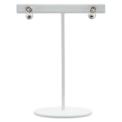 ヨンドシー ティアドロップ しずく スタッドピアス シルバー ライトブルー K10 ゴールド アクアマリン レディース 4℃ 【中古】