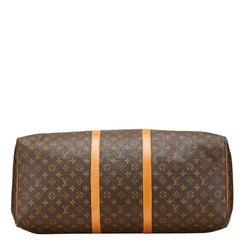 ルイ ヴィトン モノグラム キーポル60 ボストンバッグ トラベルバッグ M41422 ブラウン PVC レザー レディース LOUIS VUITTON 【中古】