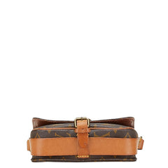 ルイ ヴィトン モノグラム ミニ カルトシエール 斜め掛け ショルダーバッグ M51254 ブラウン PVC レザー レディース LOUIS VUITTON 【中古】