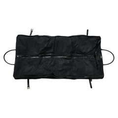 エルメネジルド ゼニア スーツケース ガーメントケース ブラック キャンバス メンズ Ermenegildo Zegna 【中古】