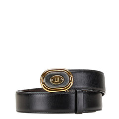 ダンヒル ベルト サイズ:36/90 ブラック レザー メンズ Dunhill 【中古】