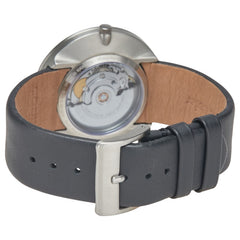 BOTTA 腕時計 自動巻き ブラック文字盤 ステンレススチール レザー メンズ 【中古】