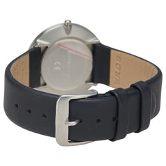 BOTTA 腕時計 クオーツ ブラック文字盤 ステンレススチール レザー ボーイズ 【中古】
