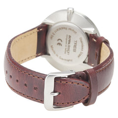 BOTTA ベルト(社外品) 腕時計 クオーツ ベージュ文字盤 ステンレススチール レザー メンズ 【中古】