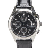 RUFUS GERARD 腕時計 自動巻き ブラック文字盤 ステンレススチール レザー メンズ 【中古】