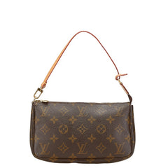 ルイ ヴィトン モノグラム ポシェット アクセソワール ハンドバッグ M51980 ブラウン PVC レザー レディース LOUIS VUITTON 【中古】