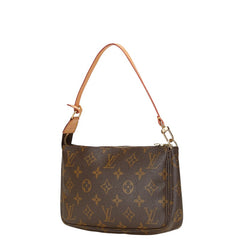 ルイ ヴィトン モノグラム ポシェット アクセソワール ハンドバッグ M51980 ブラウン PVC レザー レディース LOUIS VUITTON 【中古】