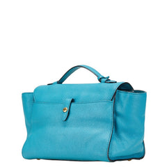 プラダ ハンドバッグ ショルダーバッグ 2WAY ブルー レザー レディース PRADA 【中古】