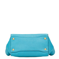 プラダ ハンドバッグ ショルダーバッグ 2WAY ブルー レザー レディース PRADA 【中古】