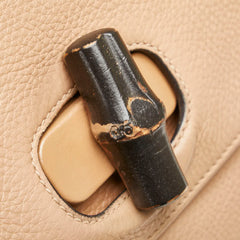 グッチ バンブー デイリー トートバッグ ショルダーバッグ 2WAY 370830 ブラウン レザー レディース GUCCI 【中古】