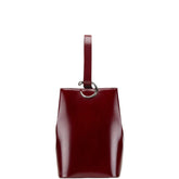 カルティエ パンテール ハンドバッグ ワンショルダーバッグ ワインレッド ボルドー レザー レディース CARTIER 【中古】