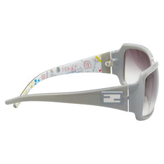 フェンディ サングラス FS507 グレー マルチカラー プラスチック レディース FENDI 【中古】