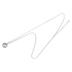グッチ インターロッキングG アラベスク ネックレス SV925 シルバー レディース GUCCI 【中古】