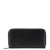 サルヴァトーレフェラガモ 長財布 トラベルケース ブラック レザー レディース Salvatore Ferragamo 【中古】
