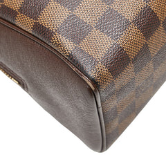 ルイ ヴィトン ダミエ ブレラ ハンドバッグ N51150 ブラウン PVC レザー レディース LOUIS VUITTON 【中古】