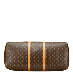 ルイ ヴィトン モノグラム キーポル60 ボストンバッグ トラベルバッグ M41422 ブラウン PVC レザー レディース LOUIS VUITTON 【中古】